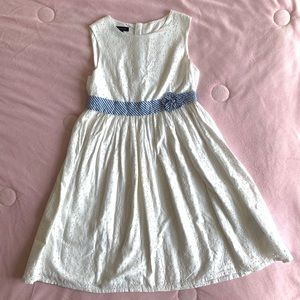Classic Tommy Hilfiger White Flower Dress